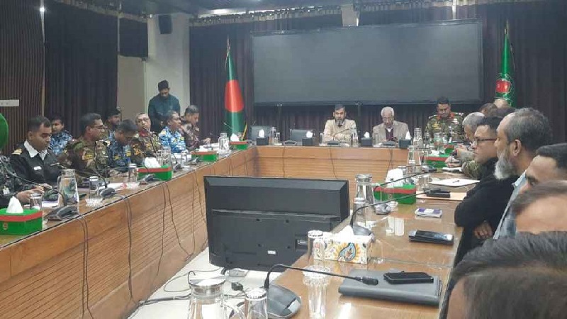 সশস্ত্র ও আইনশৃঙ্খলা বাহিনীর সঙ্গে ইসির বৈঠক 